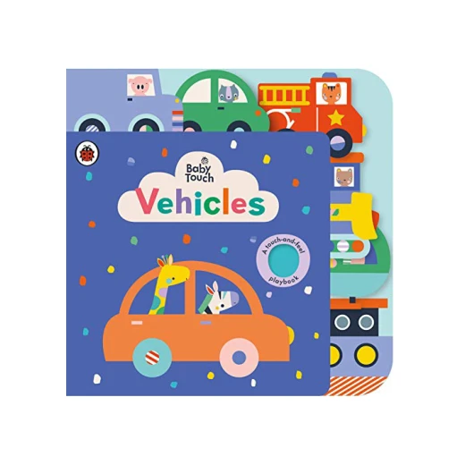Baby Touch: كتاب علامات المركبات ، غلاف صلب