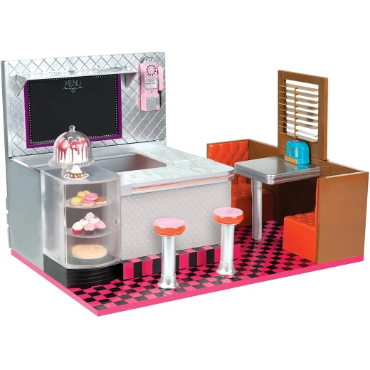 Our Generation Dolls Bite to Eat Retro Diner Our Generation Dolls Bite to Eat Retro Diner