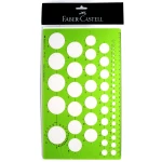 Faber- Castell  Drawing template circles - فابر كاستل