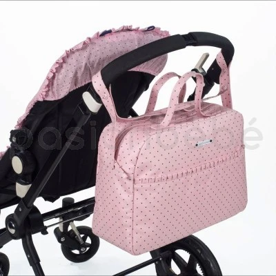 Trolley bag with changing mat Step by step pink Triana - باسيتو اه  باسيتو - Image 2