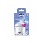 Chicco Natural Feeling 150 ML Bottle - Regular Flow, 0m+ - Chicco