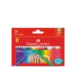 Faber Castell | Wax Crayons | 24 Colors - Faber Castell