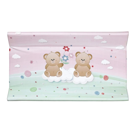 Brevi Changing Mattress Idea, Pink Bear Brevi Changing Mattress Idea, Pink Bear