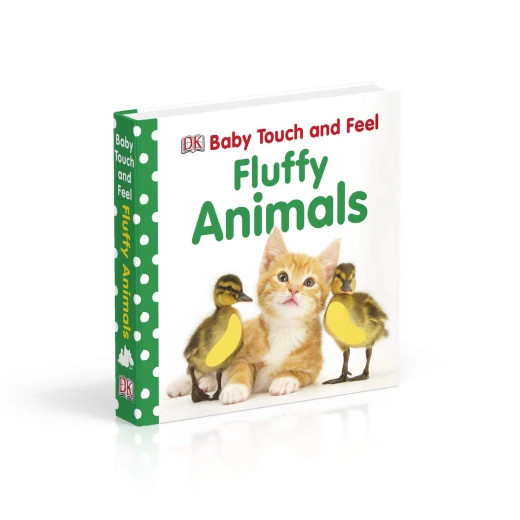 DK Baby Touch and Feel Fluffy Animals Board book - كتب دي كاي - Image 4