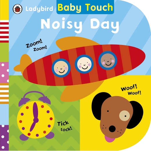 Ladybird Baby Touch: كتاب كرتوني يوم صاخب Ladybird Baby Touch: كتاب كرتوني يوم صاخب