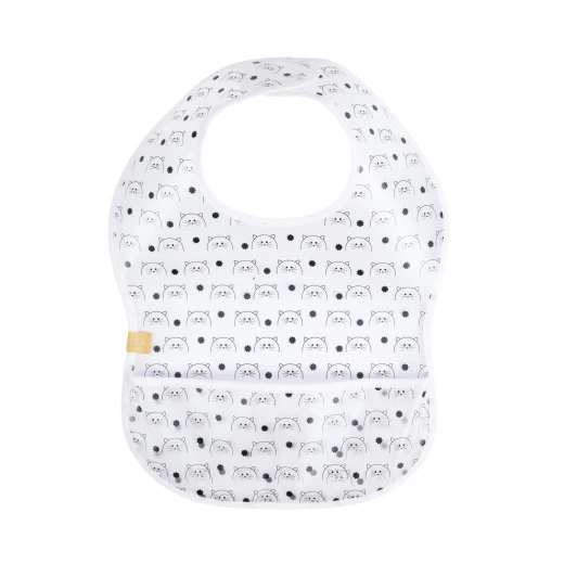 Lassig Eva Bibs Little Chums- Cat Lassig Eva Bibs Little Chums- Cat
