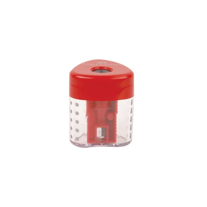 Faber-Castell Sharpener Grip, Red - فابر كاستل