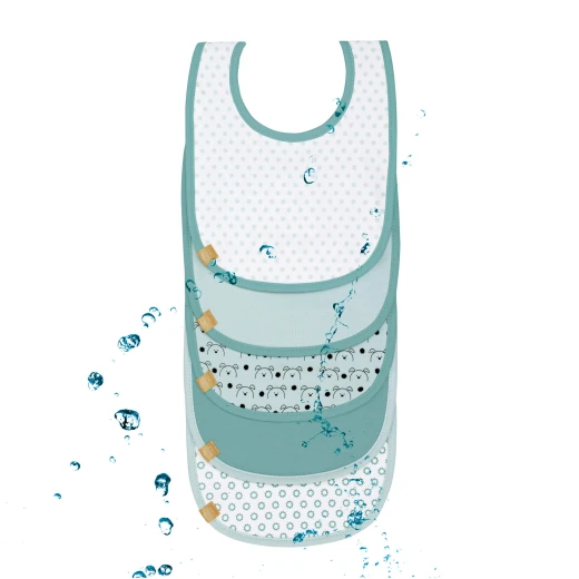 Lassig Value Packs Bib Little Chums- Dog - لاسيج - Image 2