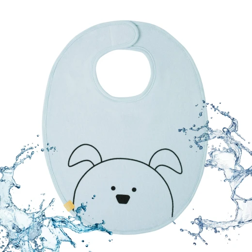 Lassig WaterProof Bib Little Chums M Dog - لاسيج - Image 5