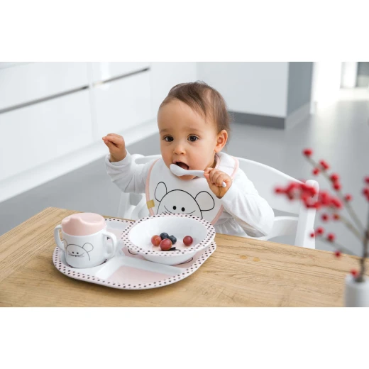 Lassig WaterProof Bib Little Chums S Mouse - لاسيج - Image 4