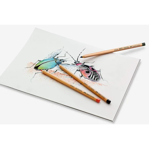 Faber Castell White Color Pencil, Number 101 Medium - Faber Castell - Image 2