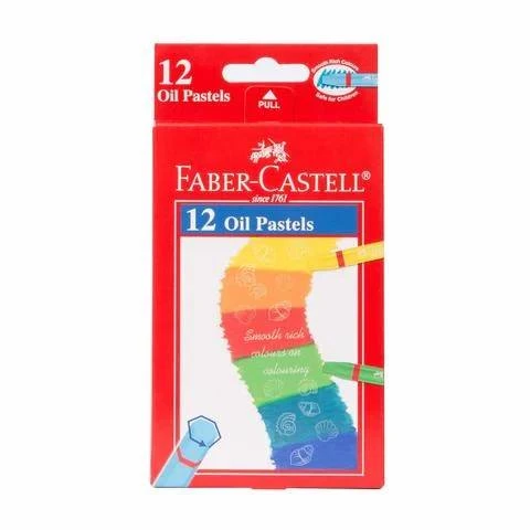 Faber Castell Oil Pastel Grip 74mm,12 colors Faber Castell Oil Pastel Grip 74mm,12 colors