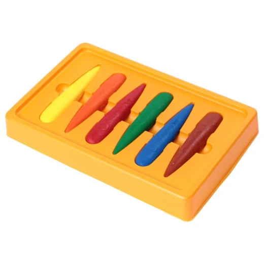 Faber Castell Wax Crayons Grip early age 6cl - فابر كاستل - Image 3