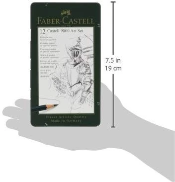 Faber Castell Graphite pencil CASTELL 9000 Art set - فابر كاستل - Image 5