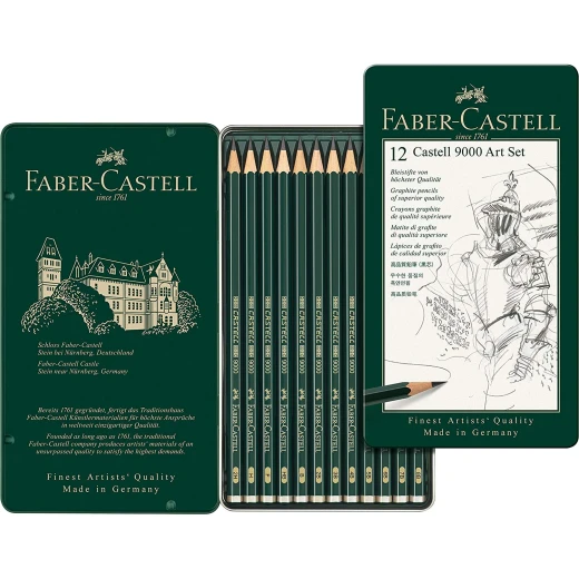 Faber Castell Graphite pencil CASTELL 9000 Art set Faber Castell Graphite pencil CASTELL 9000 Art set