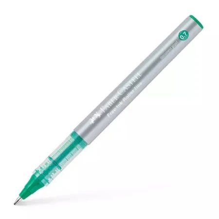 Faber Castell-Free Ink Roller 157 0.7mm, Green Faber Castell-Free Ink Roller 157 0.7mm, Green