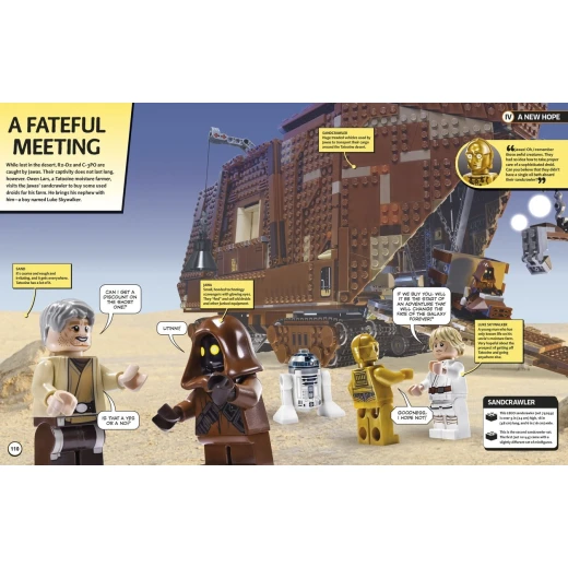 حرب النجوم ليجو, 100 مشهد 6 افلام - كتب دي كاي - Image 3