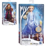 Disney- Frozen Doll ELSA and ANNA With Bright Dress, Assortment - ديزني