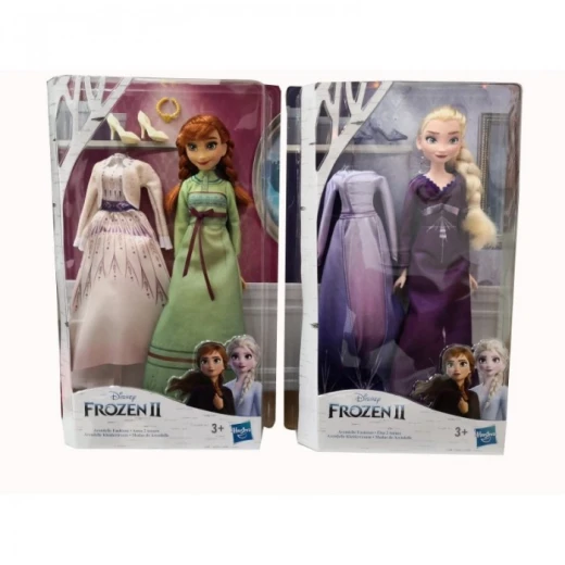 Disney- Frozen Dolls 2 Clothes ANNA and ELSA, Assortment Disney- Frozen Dolls 2 Clothes ANNA and ELSA, Assortment