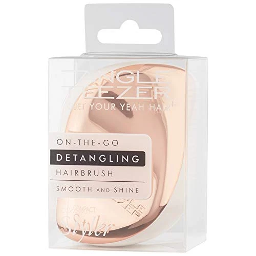 Tangle Teezer Compact Styler - Rose Gold / Ivory Tangle Teezer Compact Styler - Rose Gold / Ivory