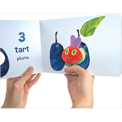 The Very Hungry Caterpillar, Board book | 14 pages, with Finger Puppet - بفين - Image 3