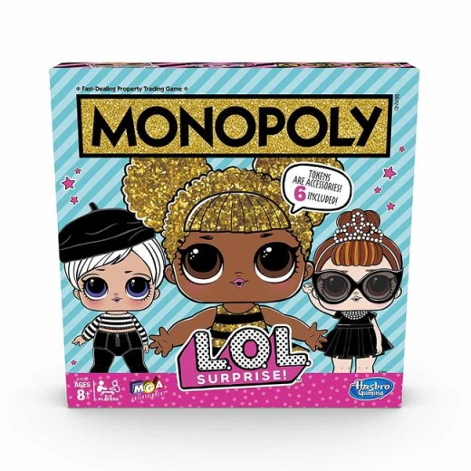 لعبة مونوبولي: L.O.L. مفاجأة! الطبعة لعبة المجلس للأطفال لعبة مونوبولي: L.O.L. مفاجأة! الطبعة لعبة المجلس للأطفال