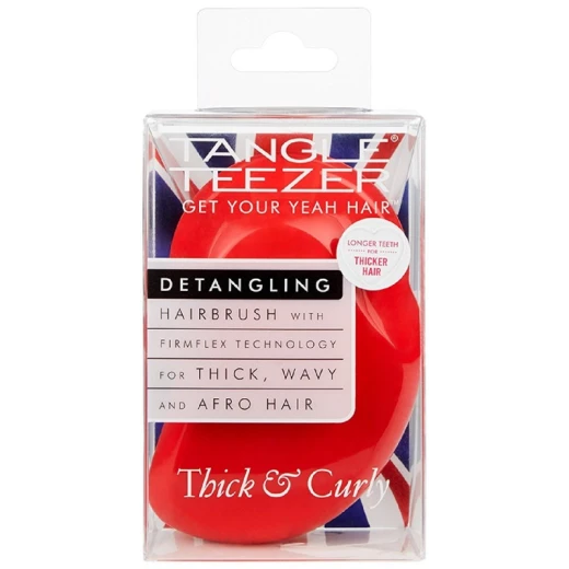 Tangle Teezer Thick & Curly - Salsa Red - تانجل تيزر - Image 5