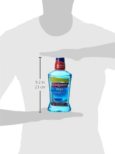 Colgate Plax Peppermint Fresh Mouthwash – 500 ml - كولجيت - Image 5