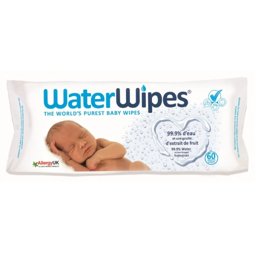 WaterWipes Sensitive Unscented Baby Wipes Package, Buy 1 Get 1 Free - ووتر وايبس - Image 4
