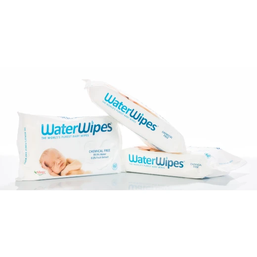 WaterWipes Sensitive Unscented Baby Wipes Package, Buy 1 Get 1 Free - ووتر وايبس - Image 3