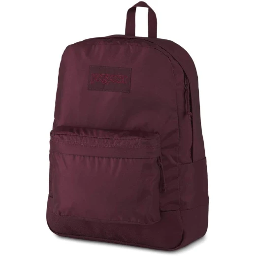 JanSport Mono Superbreak Backpack, Dried Fig - جان سبورت - Image 2