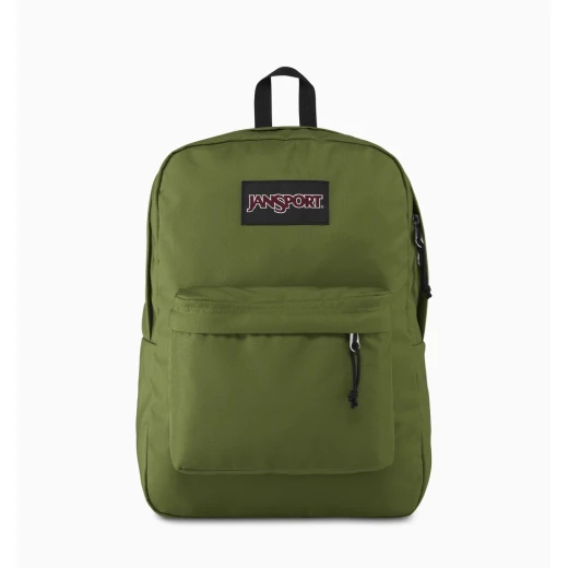 JanSport SuperBreak Backpack - New Olive JanSport SuperBreak Backpack - New Olive