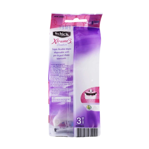 Schick Xtreme 3 Woman Razors  (2+1) - شيك - Image 2