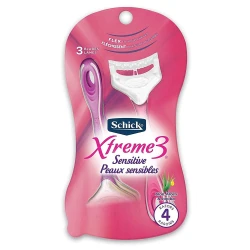 Schick Womens Xtreme3 Razor Sensitive 4 Count