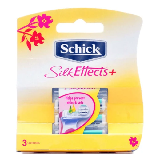 Schick Silk Effects Refills 2 Blades, 3 Cart Schick Silk Effects Refills 2 Blades, 3 Cart