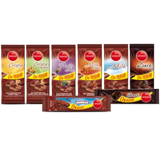 Canderel Chocolate Dark 85gm - كاندريل - Image 2