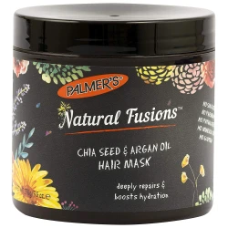 Palmer's Natural Fusions Chia Seed & Argan Oil Hair Mask, for Deep Repair and Hydration; 9.5 oz