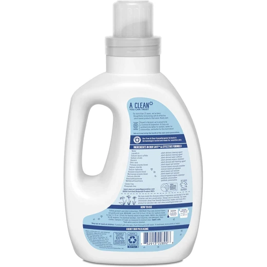 Seventh Generation Natural Laundry 4X Detergent Free & Clear 1.18L - سيفينث جينيراشن - Image 5