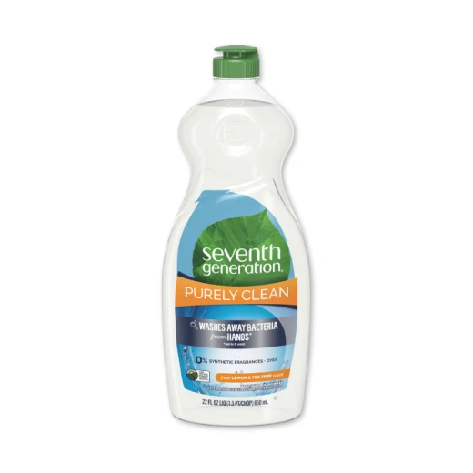 Seventh Generation, Natural Dish Liquid & Hand Wash, Purely Clean, Fresh Lemon 650 ml Seventh Generation, Natural Dish Liquid & Hand Wash, Purely Clean, Fresh Lemon 650 ml