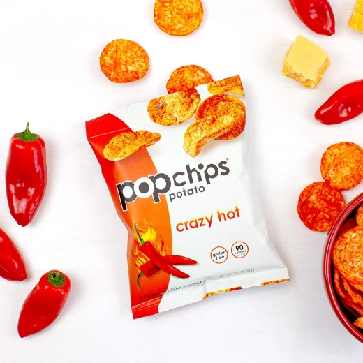 POP Chips Crazy Hot 20g - بوب شيبس - Image 2