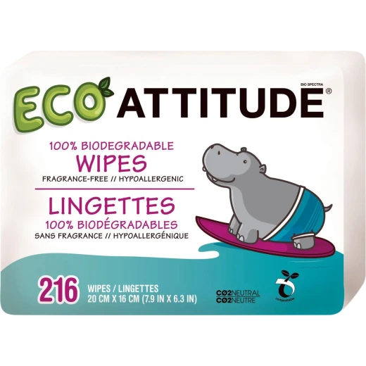ATTITUDE Wipes 72*3 wipes