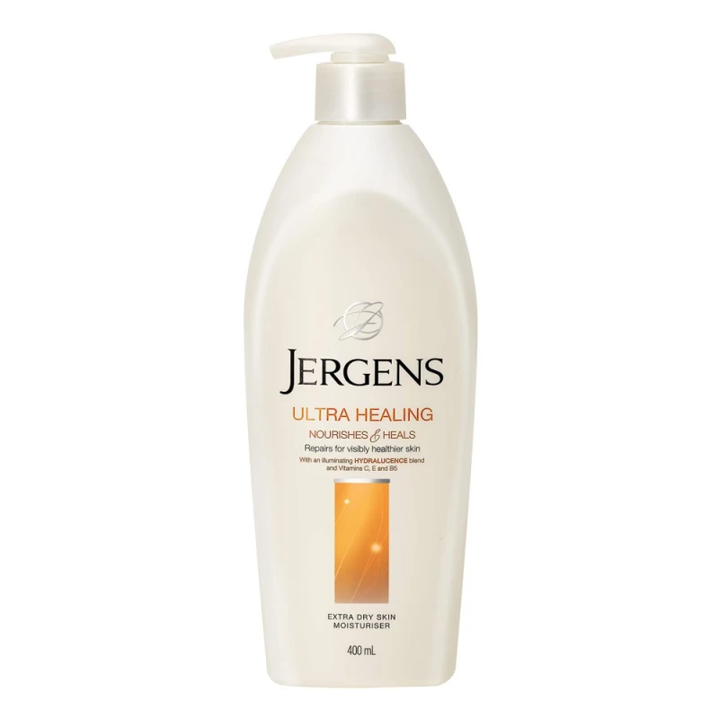 Jergens Ultra Healing Extra Dry Skin Moisturizer, 400 ml, 2 Count - جرجنز