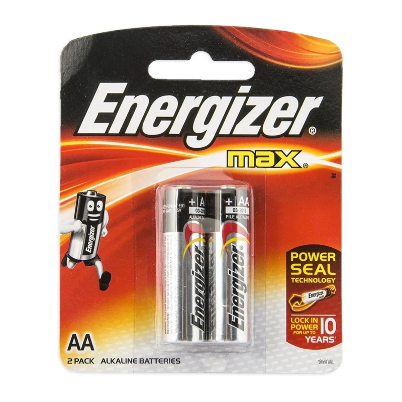 Energizer Battery Max (AA) E91 BP2 - إنرجايزر