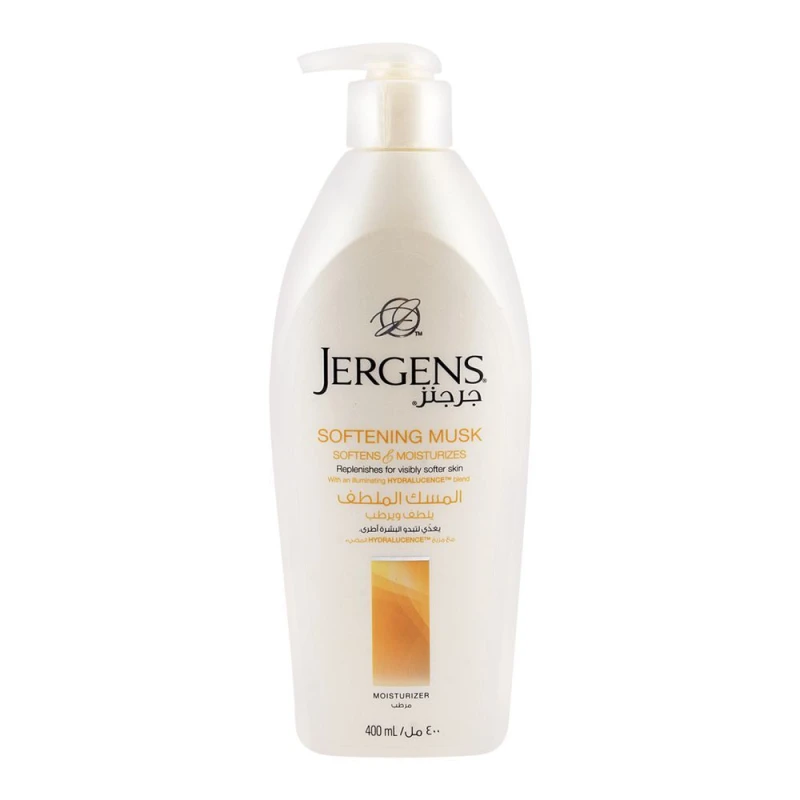 Jergens Softening Musk Dry Skin Moisturizer, 400 ml, 2 Count - جرجنز