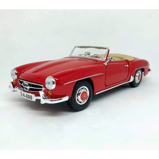 Maisto Mercedes Benz Red 1955 1/18 Diecast Model Car - مايستو - Image 4