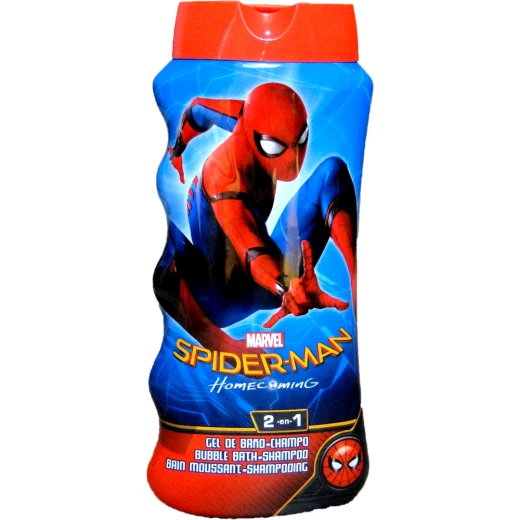 Marvel Spider-Man 2 in 1 Shampoo and Bubble Bath, 475 ml Marvel Spider-Man 2 in 1 Shampoo and Bubble Bath, 475 ml