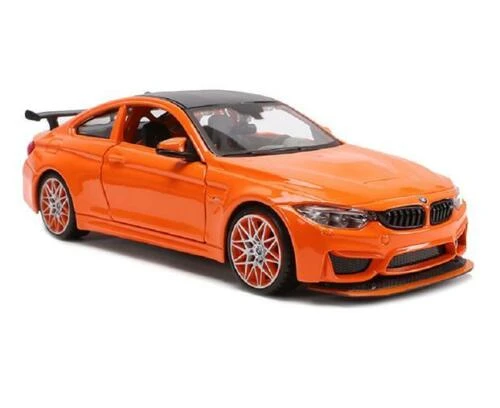 Maisto 1/24 BMW M4 GTS with Orange Wheels Diecast Model Car, Assorted - مايستو - Image 3