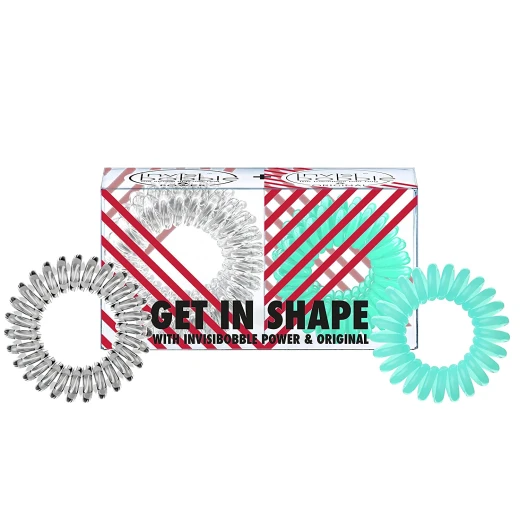 Invisibobble Hair Tie - Get in Shape Pack, Assorted