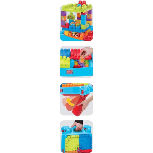 Mega Bloks First Builders Build ‘n Learn Table - ميجا بلوكس - Image 5
