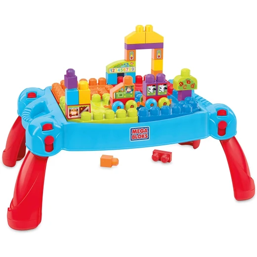 Mega Bloks First Builders Build ‘n Learn Table - ميجا بلوكس - Image 3